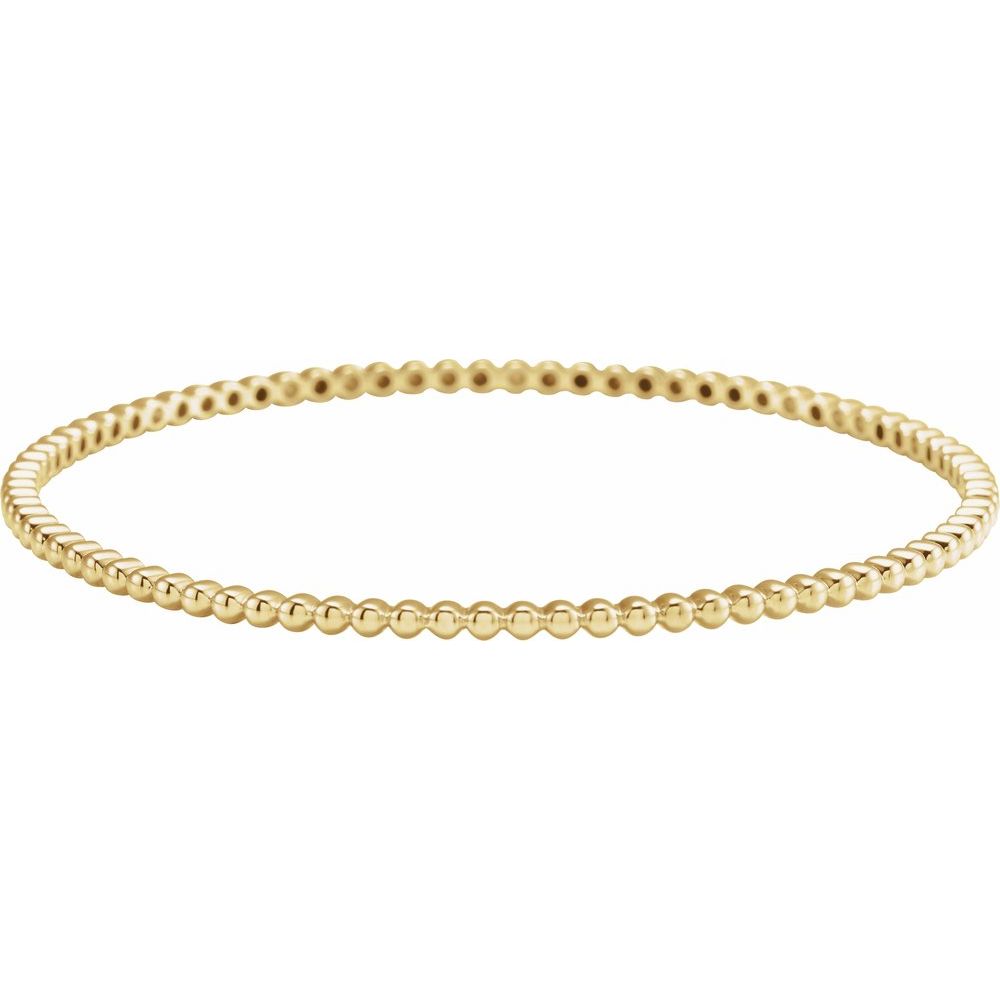 Beaded Bangle Bracelet