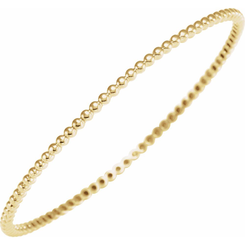 Beaded Bangle Bracelet