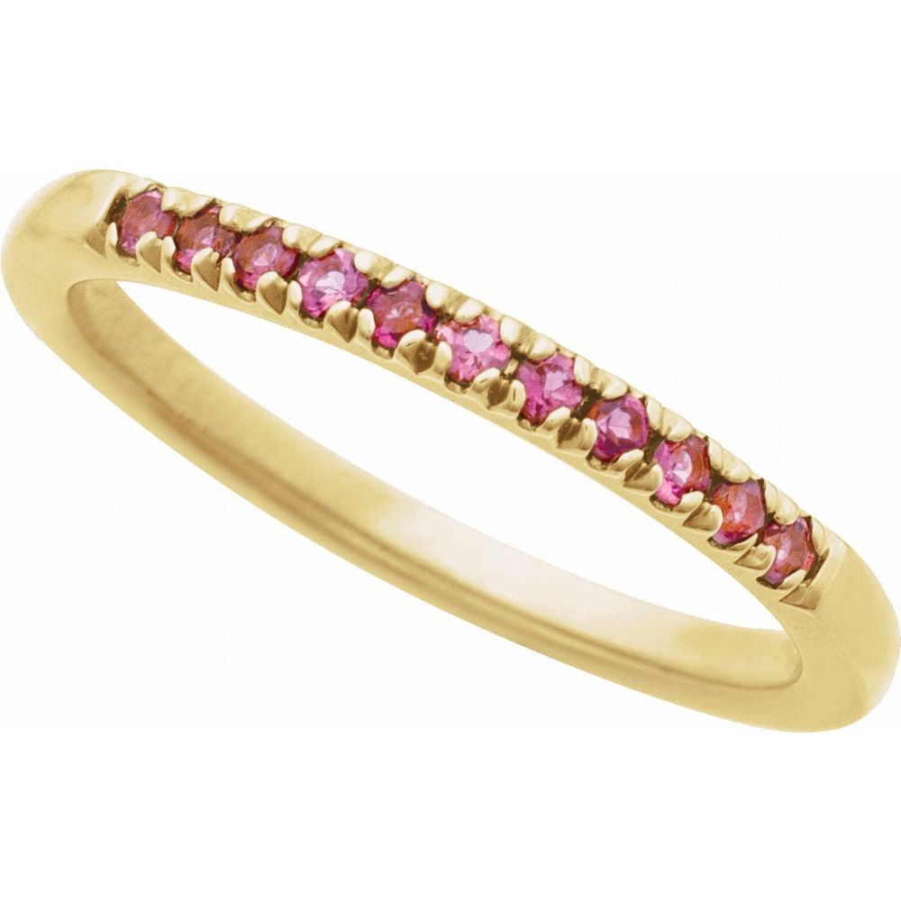 Natural Pink Tourmaline Ring