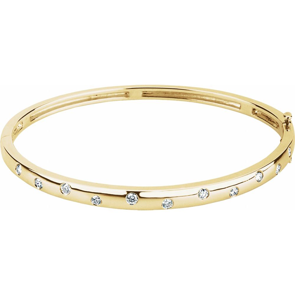 0.50 Carat total weight Natural Diamond Bracelet in 14k Gold