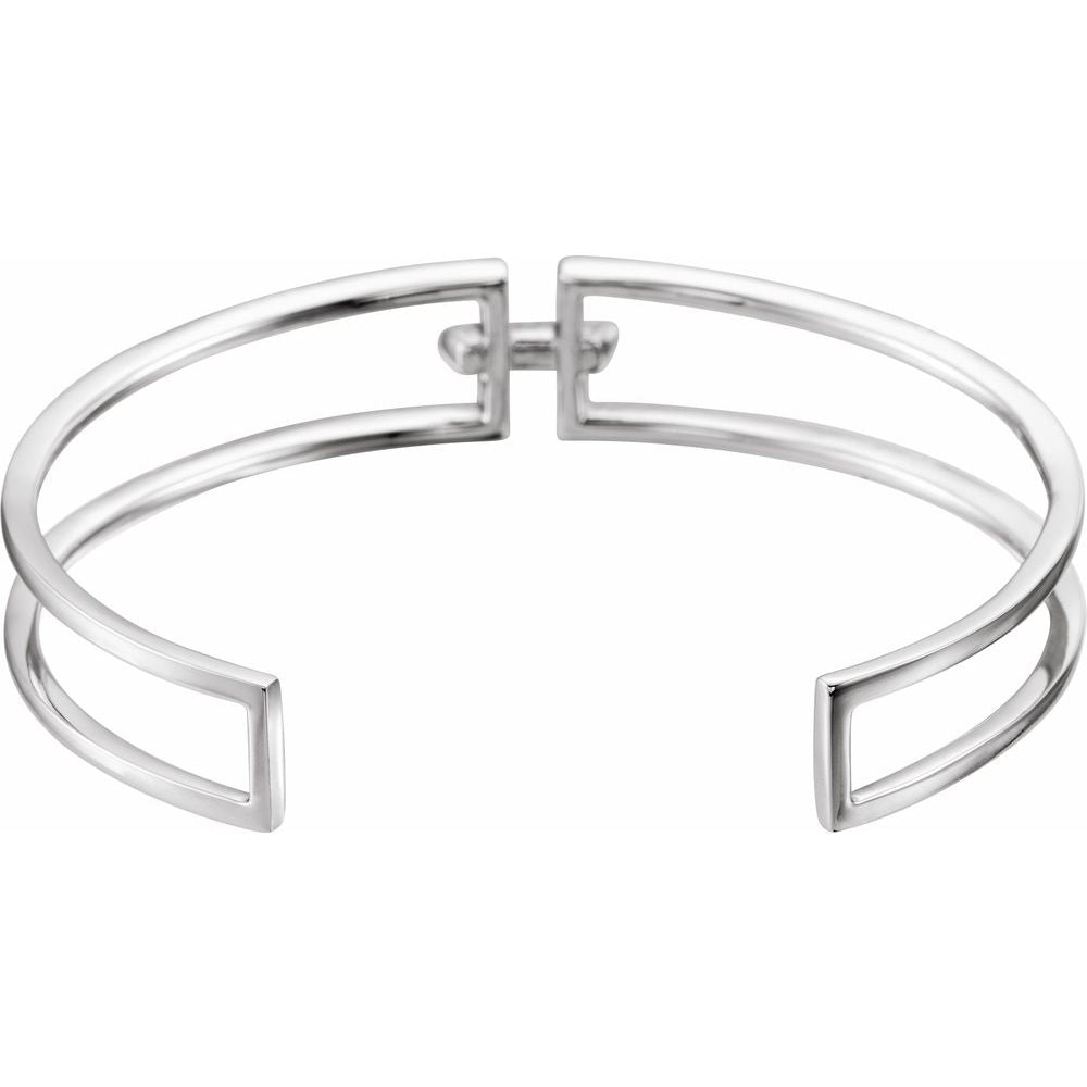 Diamond Accent Cuff Bracelet