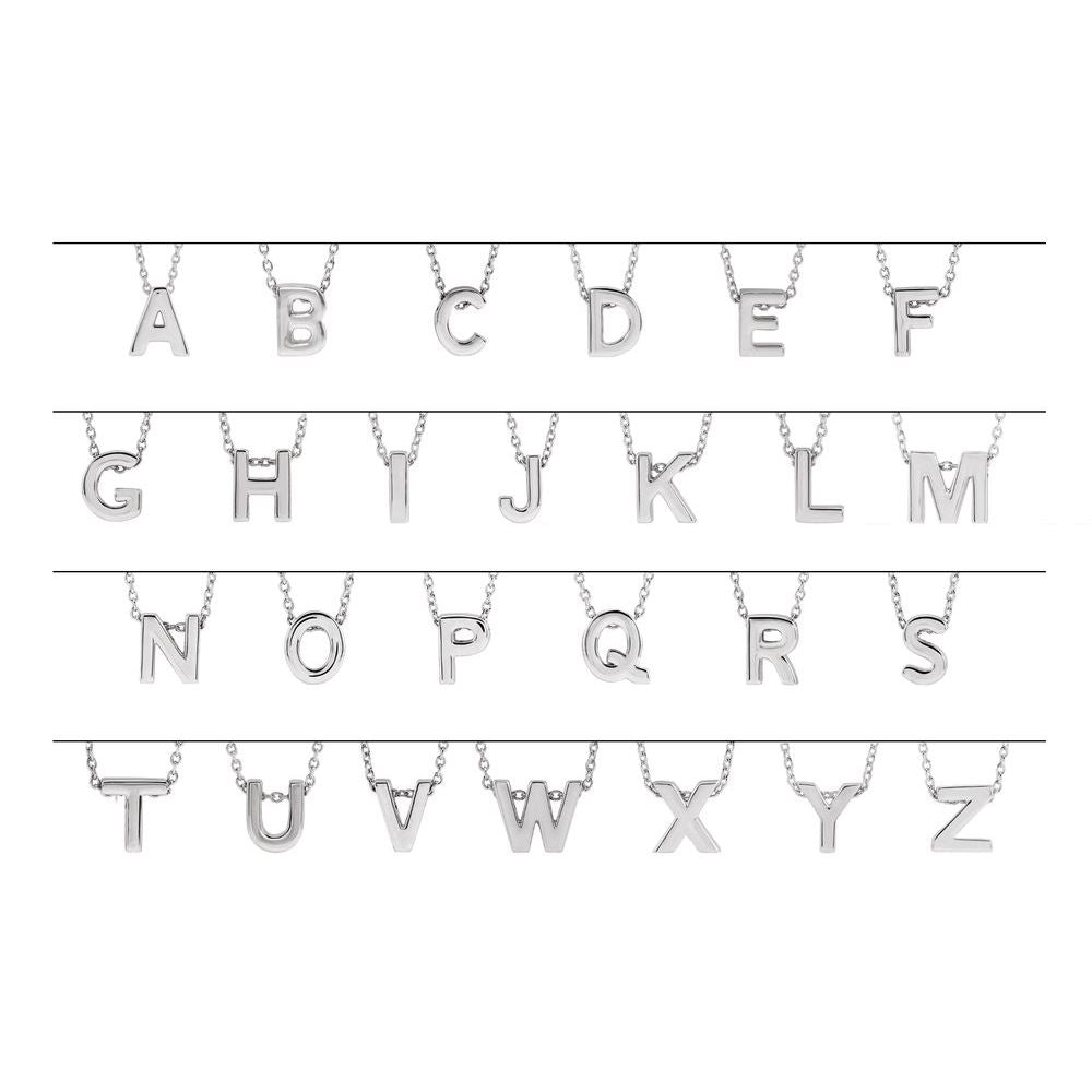 Initial Slide pendant