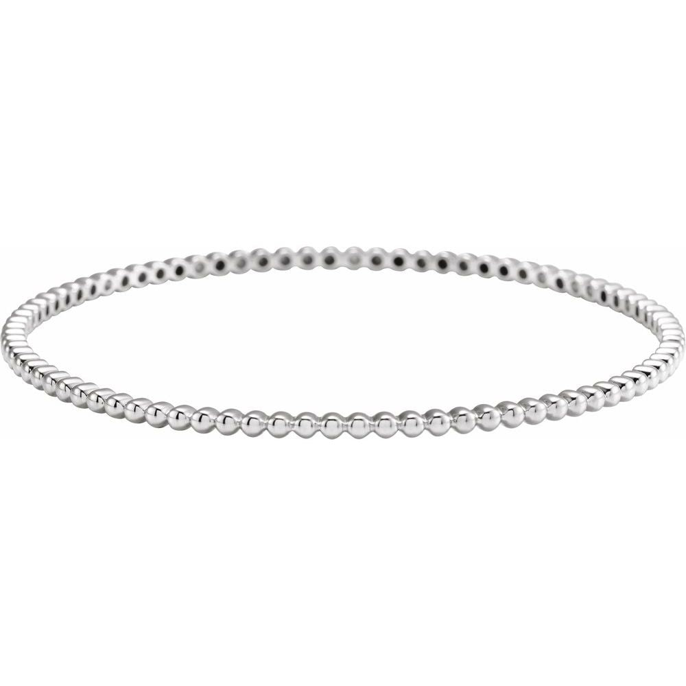 Beaded Bangle Bracelet