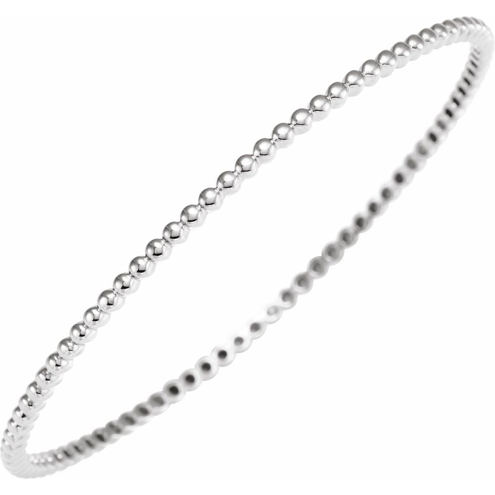 Beaded Bangle Bracelet