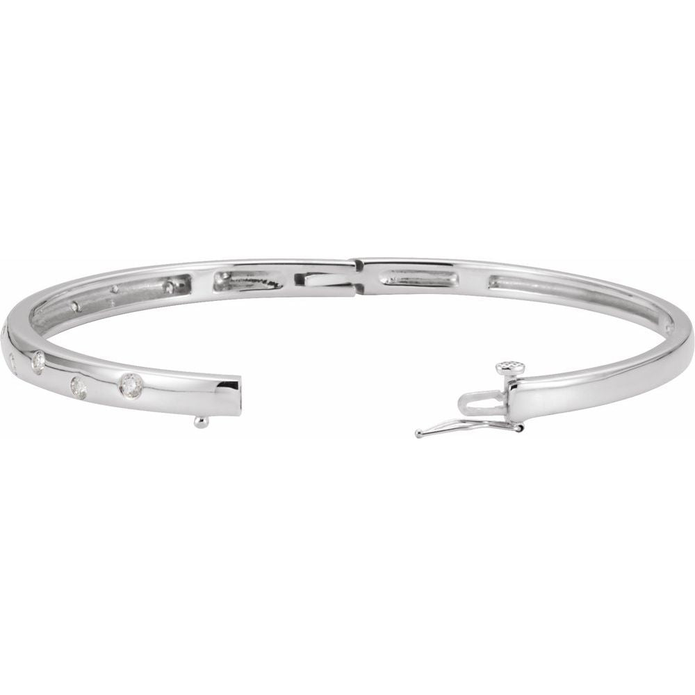 0.50 Carat total weight Natural Diamond Bracelet in 14k Gold