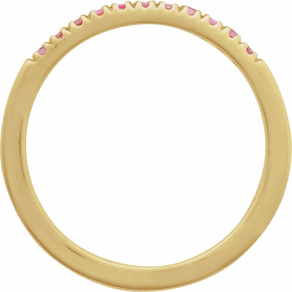 Natural Pink Tourmaline Ring